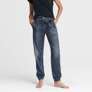Rag & Bone Miramar Sweatpant Jogger Jeans Blue Large
